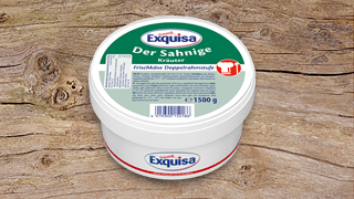 Exquisa Frischkäse Der Sahnige Kräuter 1,5 kg Exquisa Frischkäse Der Sahnige Kräuter 1,5 kg