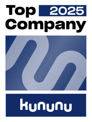 Siegel Kununu Top Company 2025.