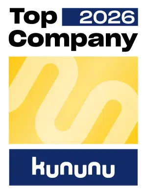 Siegel Kununu Top Company 2026.