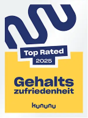 Zertifikat für Top-Rated-Gehaltszufriedenheit 2025